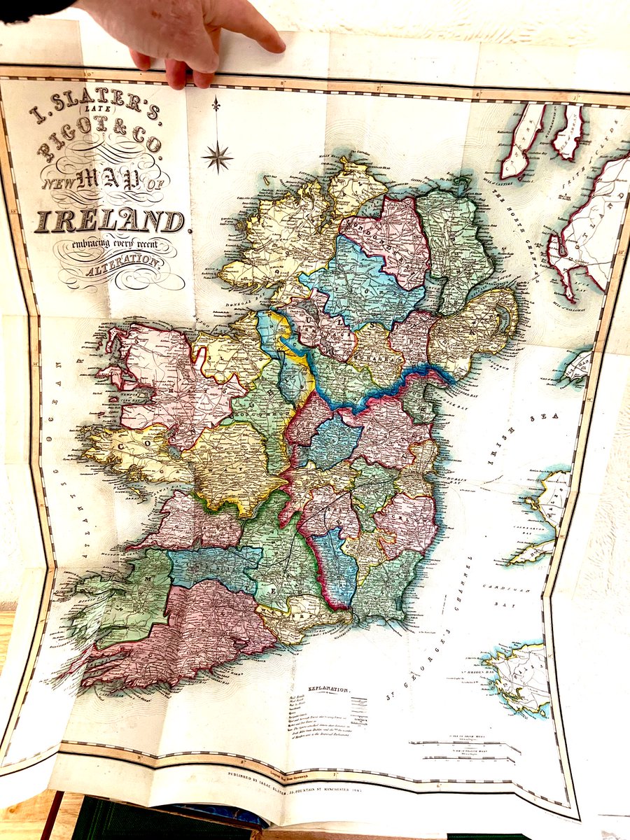1846 Slater’s Directory - #Ireland & Isle of Man with Good Clear Maps - #Auction Soon at Cato Crane @shrewsmorris @manxheritage @ManxRadio @manxhistory @irelandhistory @IrishHistory100 @YOLiverpool @MikeRoyden @MAPONSONBY @IrelandOnline @IOMstampscoins @BookDuke @Localhistorynyc