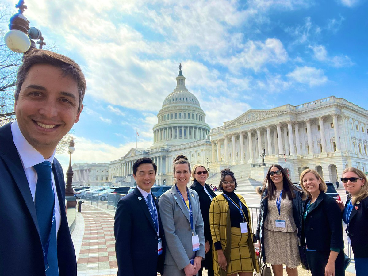 The #NewEnglandAUA and #NorthCentralAUA sections teams with full agenda meeting with Senators and House Rep. to advocate for our patients and colleagues on behalf of <a href="/AmerUrological/">Amer. Urol. Assn.</a> 

#PSAScreening #teleheath #ruralworkforce #medicare #studentloan
#AUASummit23 #Policy <a href="/kvnkoo/">Kevin Koo</a>