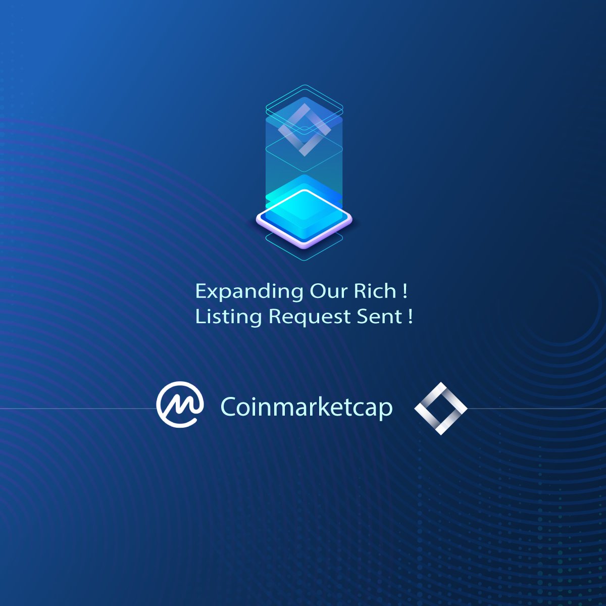 𝐖𝐞 𝐚𝐫𝐞 𝐞𝐱𝐜𝐢𝐭𝐞𝐝 𝐭𝐨 𝐚𝐧𝐧𝐨𝐮𝐧𝐜𝐞 𝐭𝐡𝐚𝐭 𝐭𝐡𝐞 𝐓𝐢𝐧 𝐂𝐨𝐢𝐧 𝐩𝐫𝐨𝐣𝐞𝐜𝐭 𝐡𝐚𝐬 𝐨𝐟𝐟𝐢𝐜𝐢𝐚𝐥𝐥𝐲 𝐬𝐞𝐧𝐭 𝐚 𝐥𝐢𝐬𝐭𝐢𝐧𝐠 𝐫𝐞𝐪𝐮𝐞𝐬𝐭 𝐭𝐨 𝐂𝐨𝐢𝐧𝐌𝐚𝐫𝐤𝐞𝐭𝐂𝐚𝐩!🥳🥳