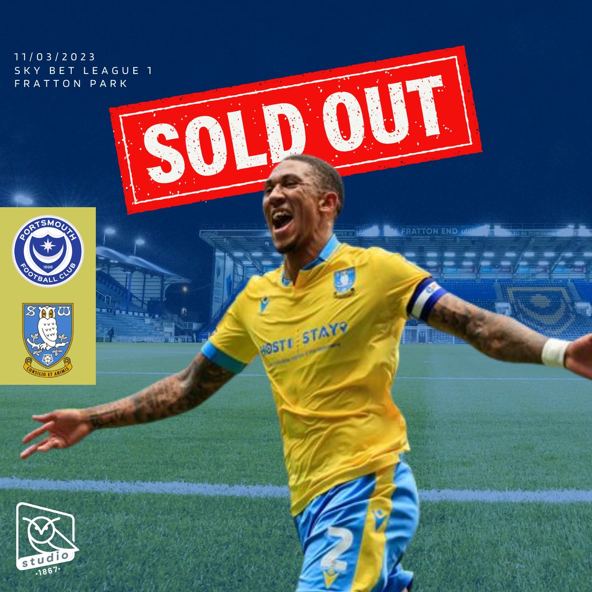 Studio1867's tweet image. Another away allocation, another sell out 👏🦉

1,600 heading down to Fratton Park next weekend 🚌🚂

Will you be there?

#swfc