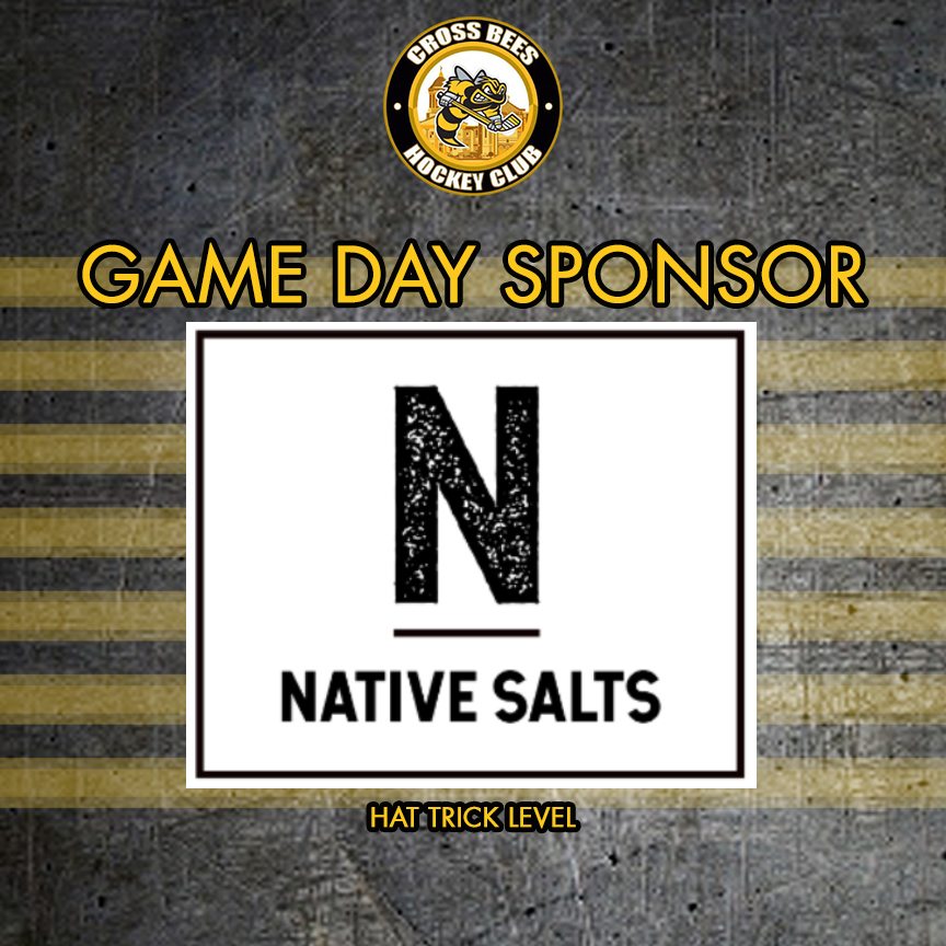 CrossBeesHockey's tweet image. NEW SPONSOR ALERT 🚨 We would like to welcome @native_salts to the Hive! Native is a small business based out of the Chicago area. They decided to contact the Bees to help pollinate the Canadian market. Join us in assisting Native - For more info ➡️nativesalts.com