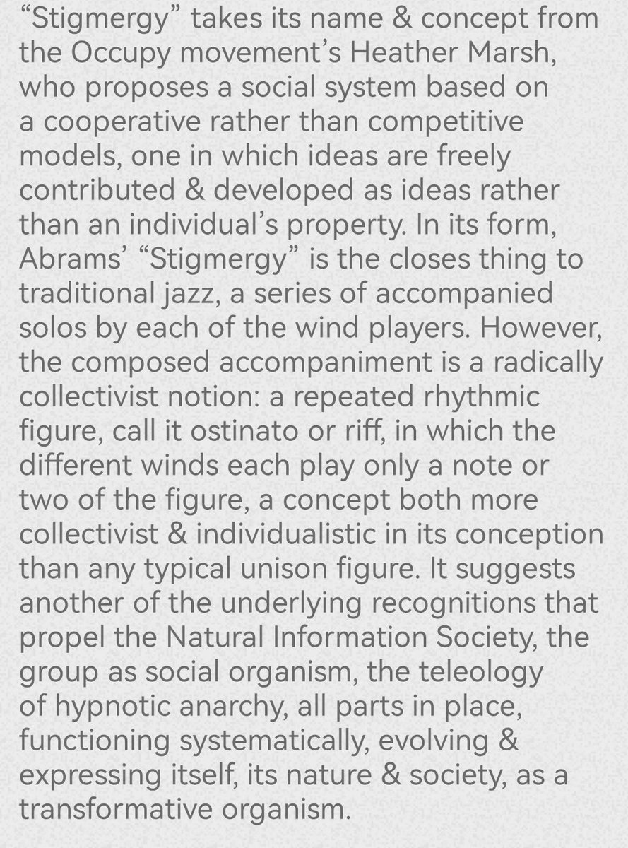 earslend's tweet photo. 'The next chapter...is here.'
New Necks & NIS inside two days? 👏👏👏
https://t.co/4ZpdOcnU5U @AguirreRecords
#NaturalInformationSociety #NaturalInformationSocietyCommunityEnsemble #AriBrown #HamidDrake https://t.co/2JTywpsBRR