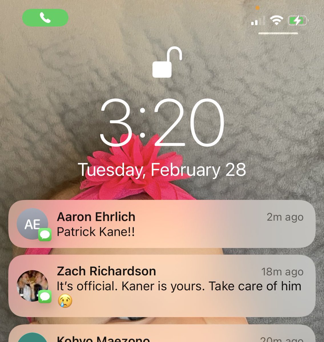ZachEhrlich's tweet photo. #PatrickKane #kaner https://t.co/4GQVrlzcII