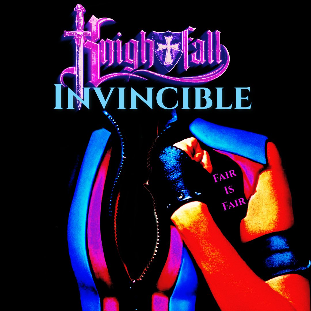 Knightfallband's tweet image. Hey everyone!!  Check out our new single “Invincible”. I am huge fan of Pat Benatar and the movie “Legend of Billie Jean”. Thank you to Holly Knight and Simon Climie for writing this fantastic piece of music. open.spotify.com/track/7ibqwaSt…