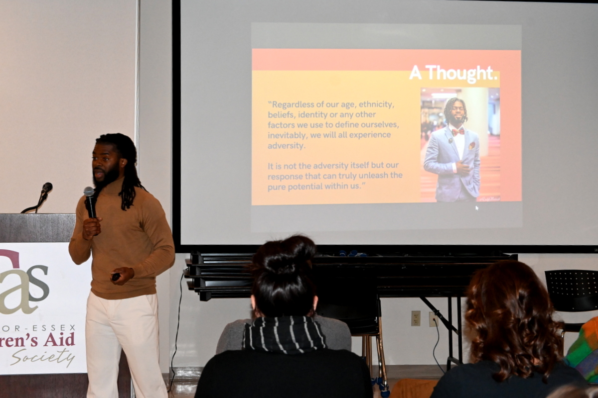 WindsorEssexCAS's tweet photo. Excited 2 host Ontario's 1st Poet Laureate @RandellAdjei, Author, Inspirational Speaker, Arts Educator &amp; Community Leader uses spoken word to empower &amp; transform thru Edutainment. He founded a youth led initiative; Reaching Intelligent Souls Everywhere, R.I.S.E #BlackHistoryMonth https://t.co/wYvDZqj5i6