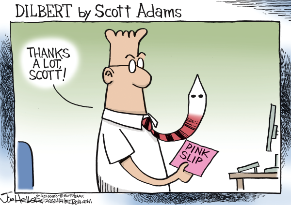 ablueview's tweet photo. Scott Adams cancels Dilbert and *lots*of cartoonists react
🧵1/4 #DilbertIsARacist #DilbertIsDone #WhiteSupremacy #Racism #ElonMusk #BlackLivesMatter #ABlueView https://t.co/FfFl9SRhgB