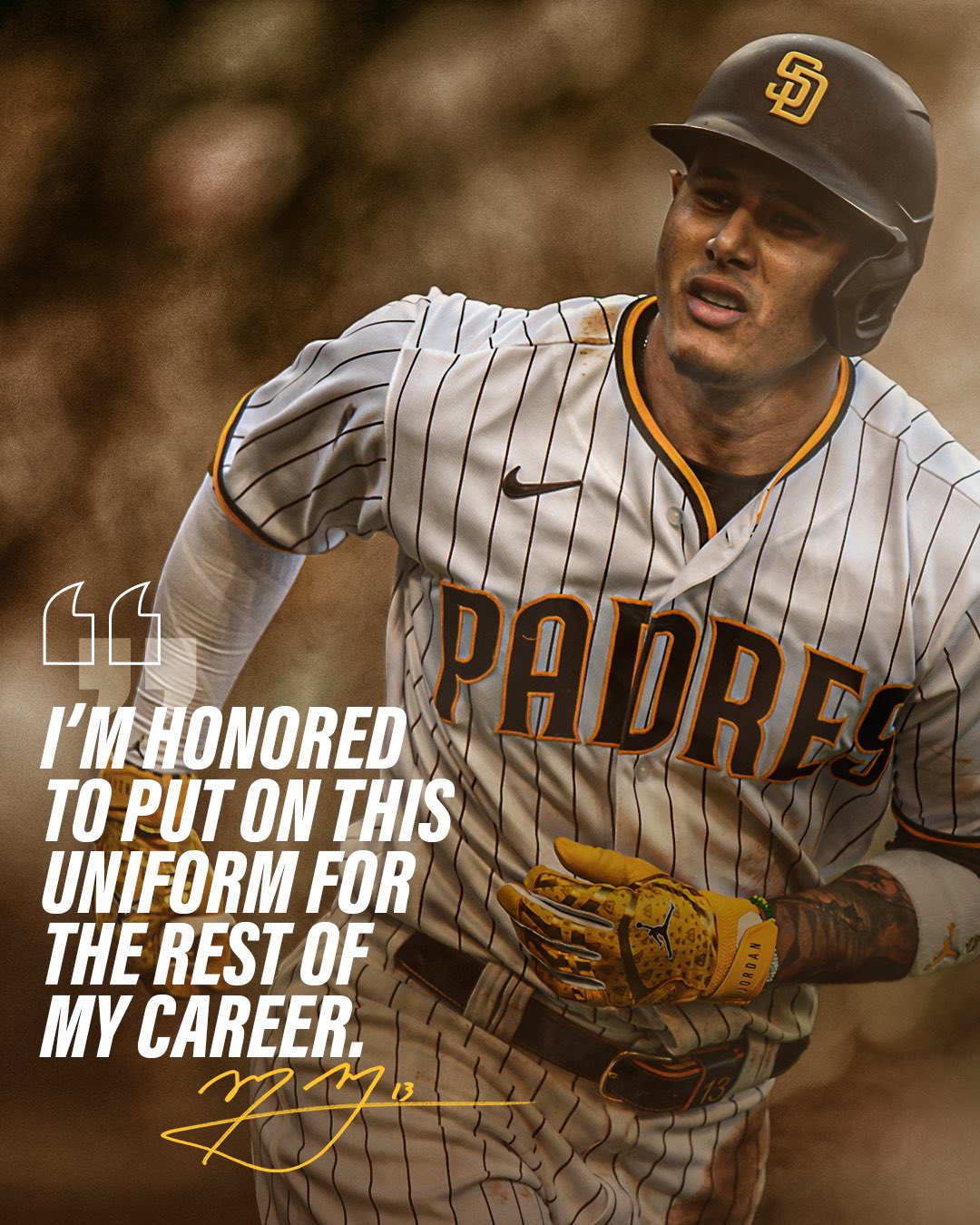 San Diego Padres on X: Manny Machado is a Padre for life.   / X