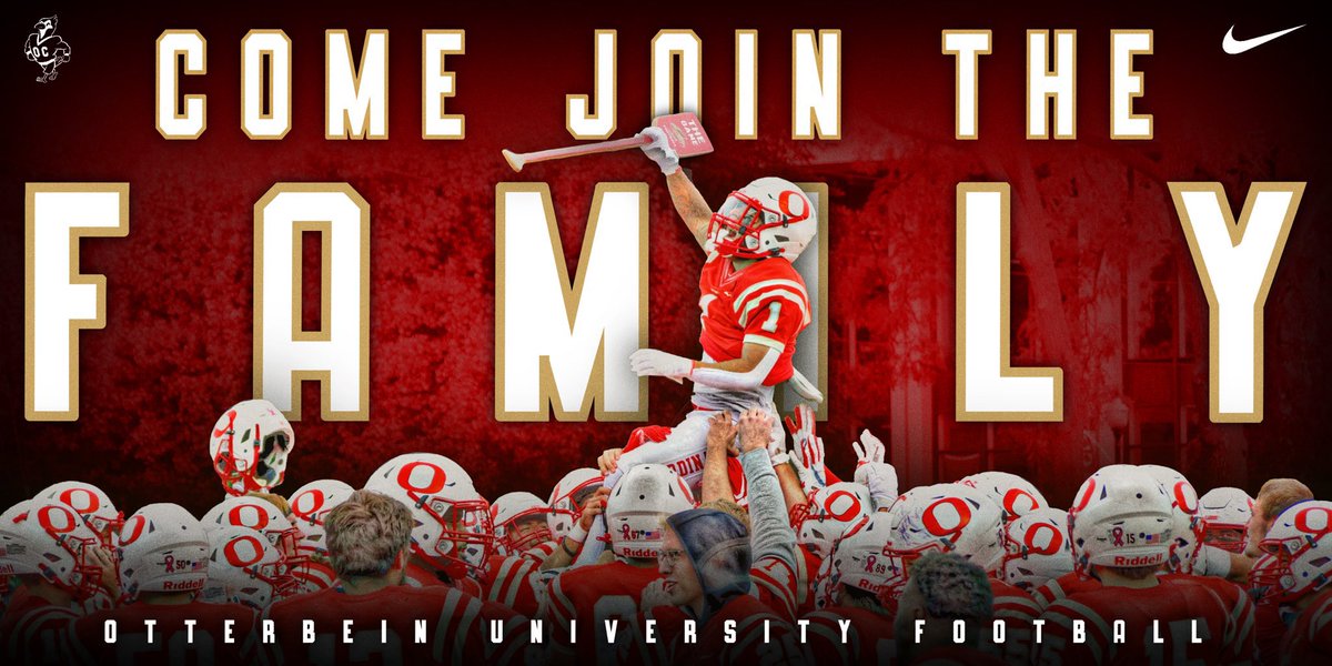 Who’s next to come join the family ? #SoarHigher let’s go! @Otterbein_FB