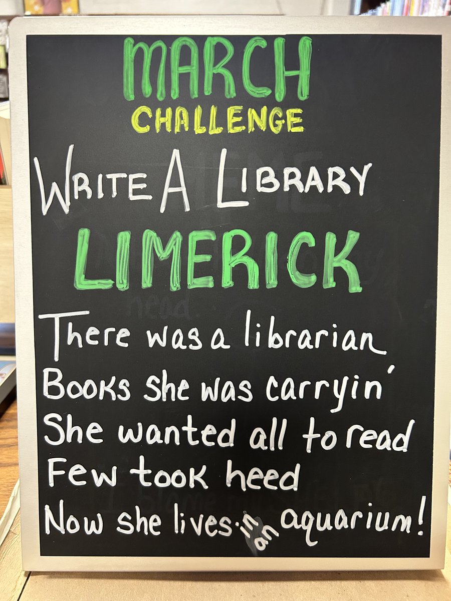 HoltLibrary's tweet image. New Month! New Challenge!
Can&apos;t wait to read your submissions. #KeepReading #WSDLibraries