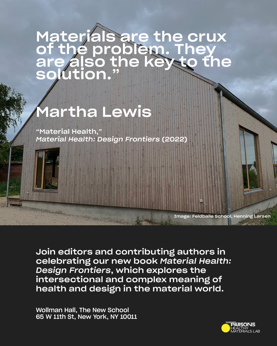 Healthy Materials Lab tweet media