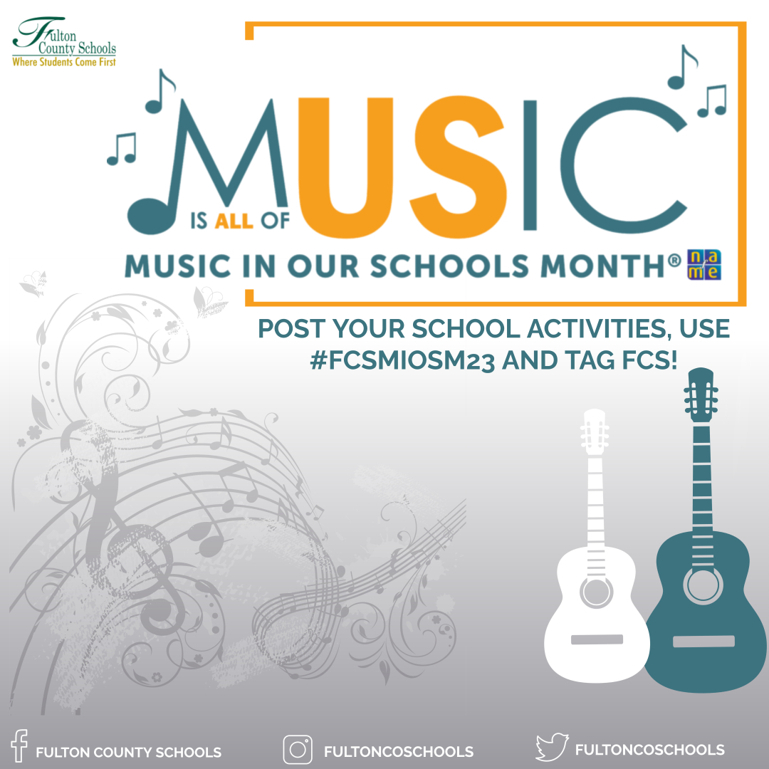 MIOSM is celebrated in March every year. Events surrounding MIOSM are ideal opportunities for increasing awareness of the benefits of high-quality music education programs in our schools. Post your school activities, use #FCSMIOSM23 AND TAG FCS. <a href="/ArtsFCS/">Elizabeth Eppes</a> <a href="/koperniak/">Matt Koperniak</a>