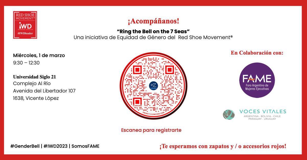 #GenderNextNormal #DOING WHAT IS NEEDED.Diversity &amp; Equity  👠<a href="/FundacionFLOR/">Fundación FLOR</a> <a href="/AAECOMPLIANCE/">Asoc. Arg. de Ética y Compliance (AAEC)</a> <a href="/RedShoeMovement/">Red Shoe Movement</a> <a href="/MastrangeloA/">Mastrangelo Alejandra Gobierno Corporativo</a> <a href="/MartaTalice/">Marta Tálice</a> <a href="/AnaDeBenedetti3/">Ana De Benedetti</a> <a href="/SolUrri/">Soledad Urri</a> <a href="/MMonacci/">🌷Marta Monacci</a>  <a href="/marieladabbah/">Mariela Dabbah</a> <a href="/WomenCompliance/">Women In Compliance</a> @WomenCorpDirs <a href="/MarcelaPetrill1/">Marcela Petrillo</a> <a href="/mariannefranarg/">Marianne Argentina</a> <a href="/DeliaFerreira/">Delia Ferreira</a>