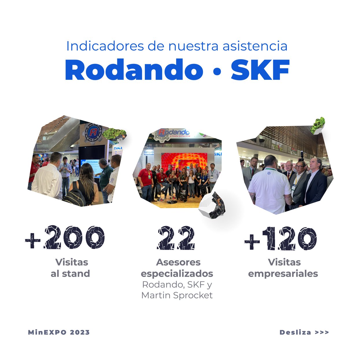 a_rodando's tweet photo. La rompimos en MinEXPO 2023 ⚙️💪
.
.
@SKFgroup 
#minexpo2023 https://t.co/NGzrE33lAQ