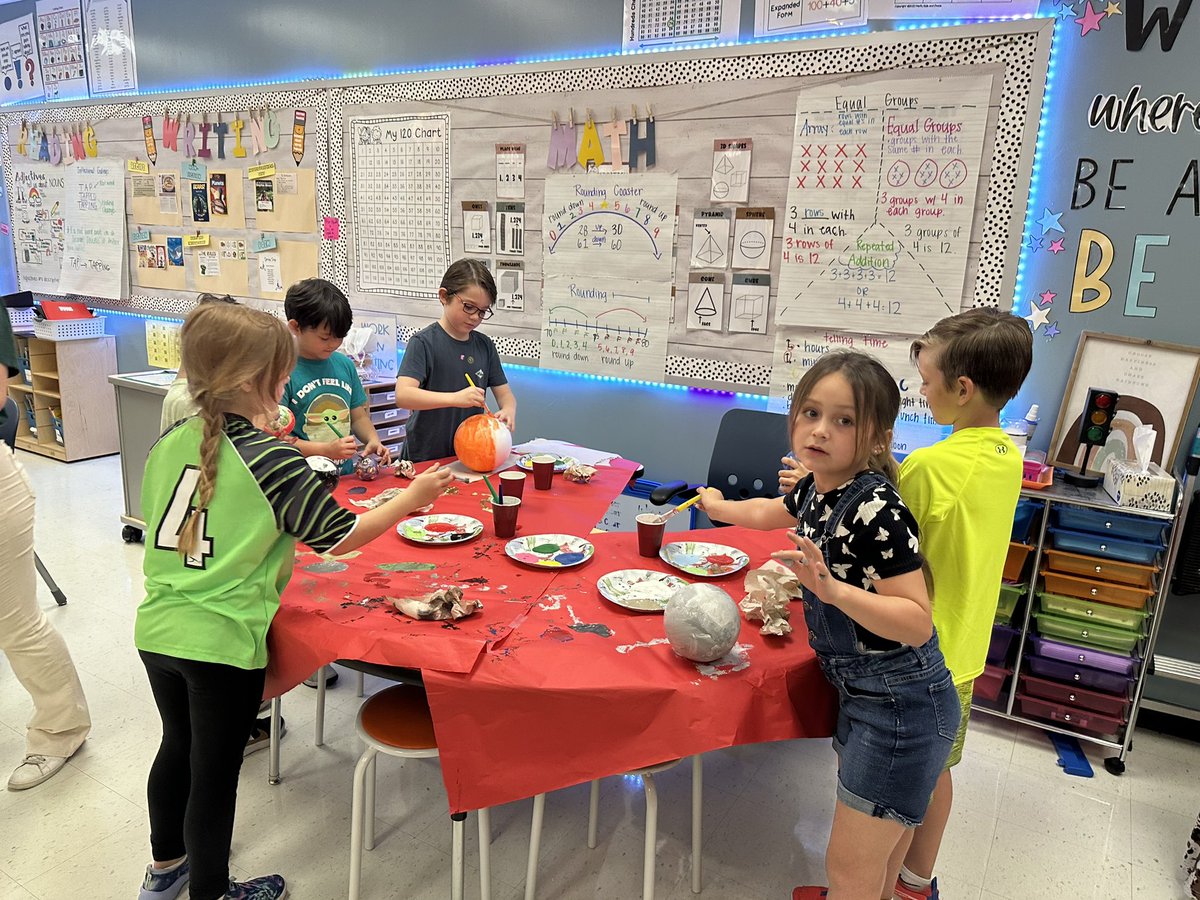 jillmariewil's tweet image. Our 2nd grade GT group has studied the planets and generated a plan for creating their own! They are out of this world with their learning! #RFISD #LOLC