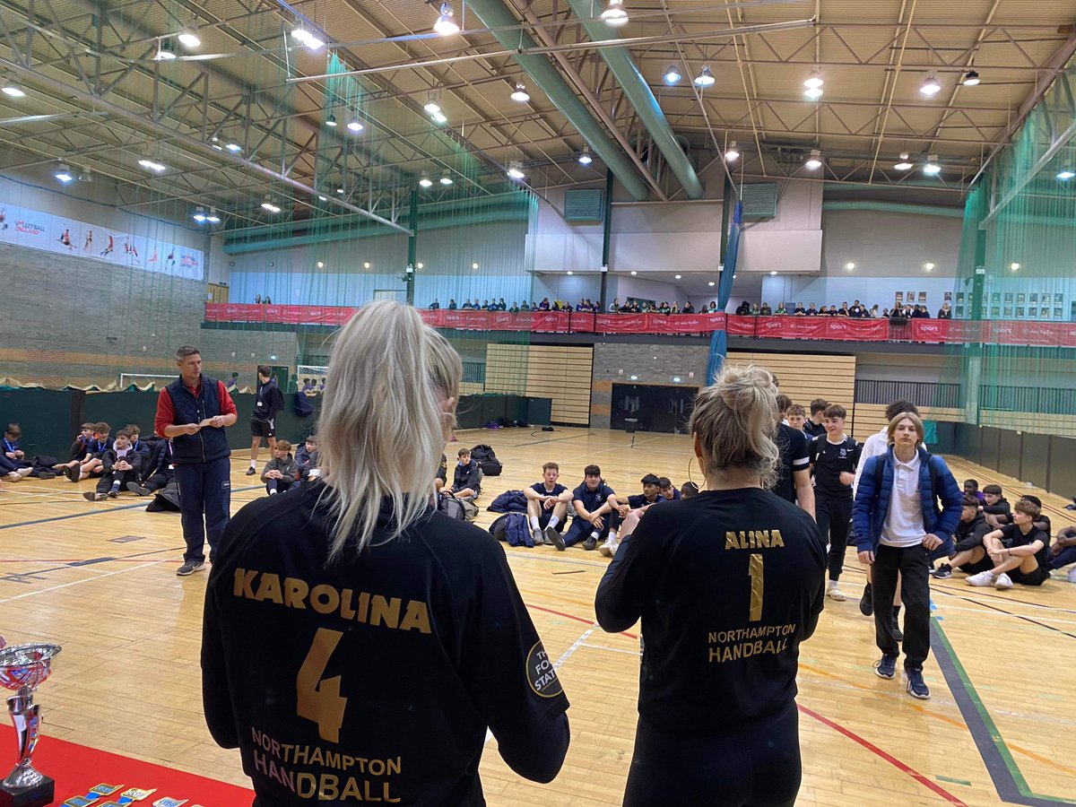 Thank You <a href="/Nsport/">Northamptonshire Sport</a> again for a fantastic school competitions handball event! We absolutely loved supporting all the schools spreading the love for handball! 

Well done to all players ! 🤾🏼‍♀️🤾🏻‍♂️

▶️ If you would like to join our Kids Academy, please get in touch!

Until next year 🙌🏼