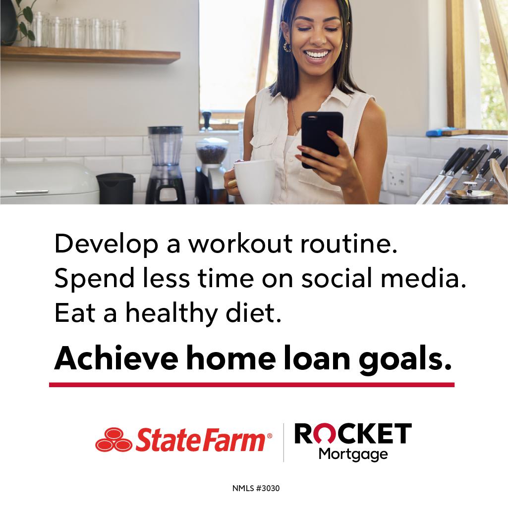 Some New Year’s resolutions are more difficult to accomplish than others. Message me so I can help you choose the right mortgage option from Rocket Mortgage, and cross one off your list!