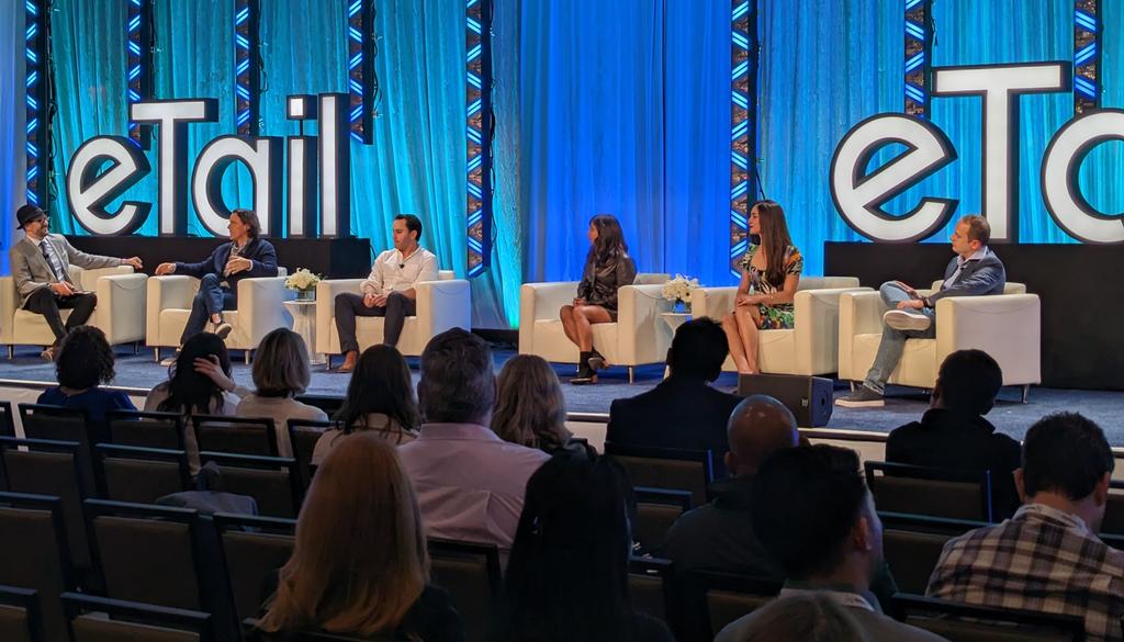 Navigating through #Growth and #disruption in the new age of #Retail panel ft. @KendoBrands @ThirdLove @UNTUCKit @CarLotz411 and @signifyd #eTailPalmSprings #etailwest