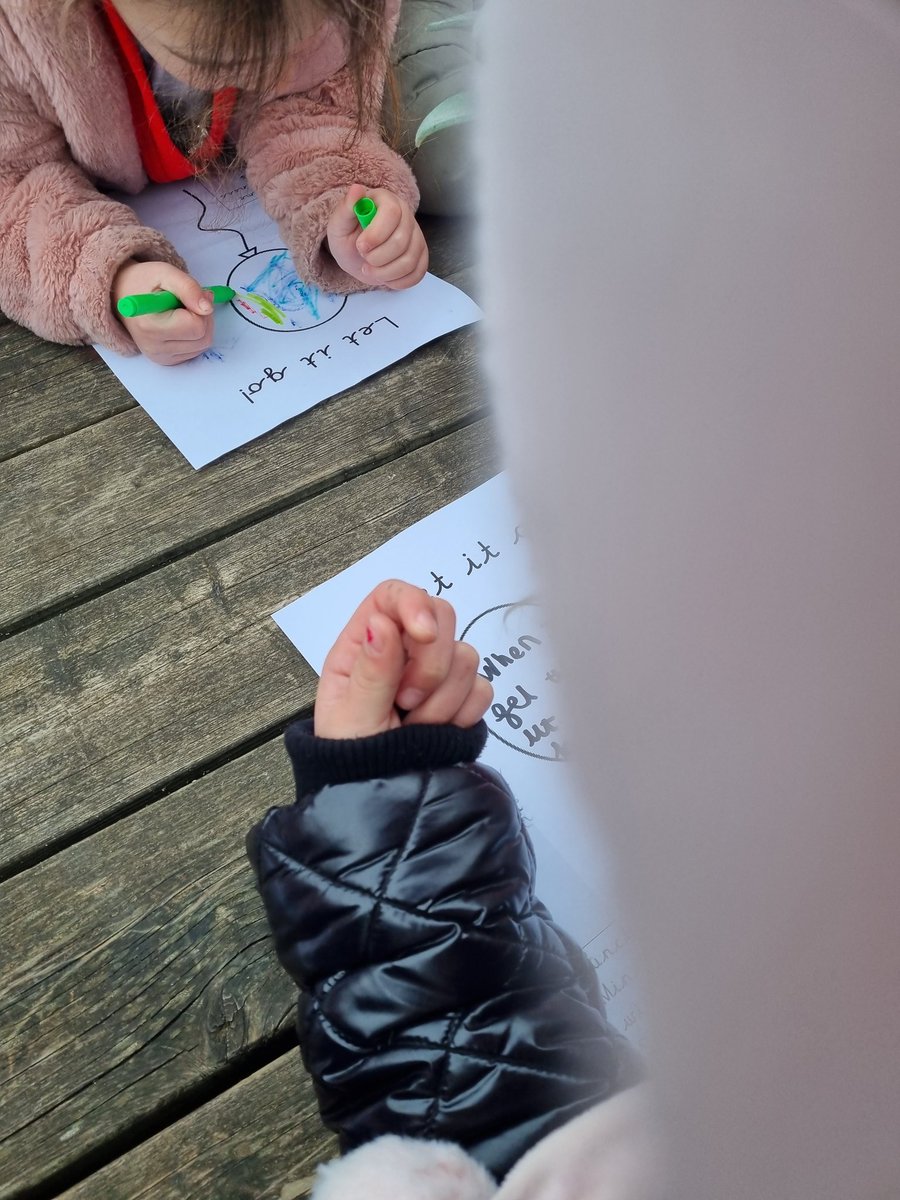 Today was about letting our worries go! <a href="/MapleCrossJMI/">Maple Cross School</a>