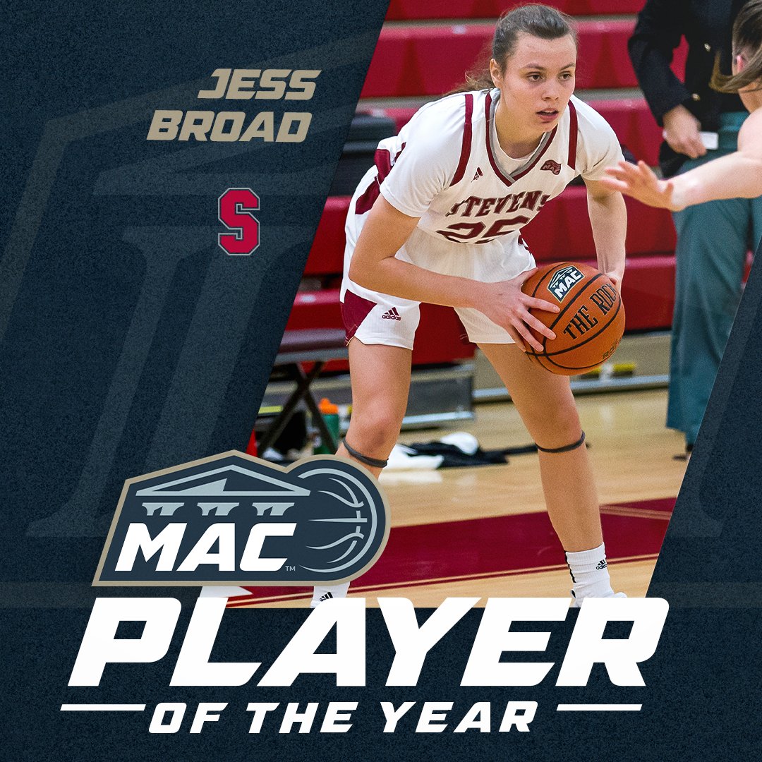 MAC (@gomacsports) on Twitter photo WBB: <a href="/StevensDucks/">Stevens Ducks</a> Jess Broad named MAC Freedom Player of the Year! #MAChoops #D3hoops #BringYourBest #NCAAD3
📄: bit.ly/3kAVHyA WBB: <a href="/StevensDucks/">Stevens Ducks</a> Jess Broad named MAC Freedom Player of the Year! #MAChoops #D3hoops #BringYourBest #NCAAD3
📄: bit.ly/3kAVHyA