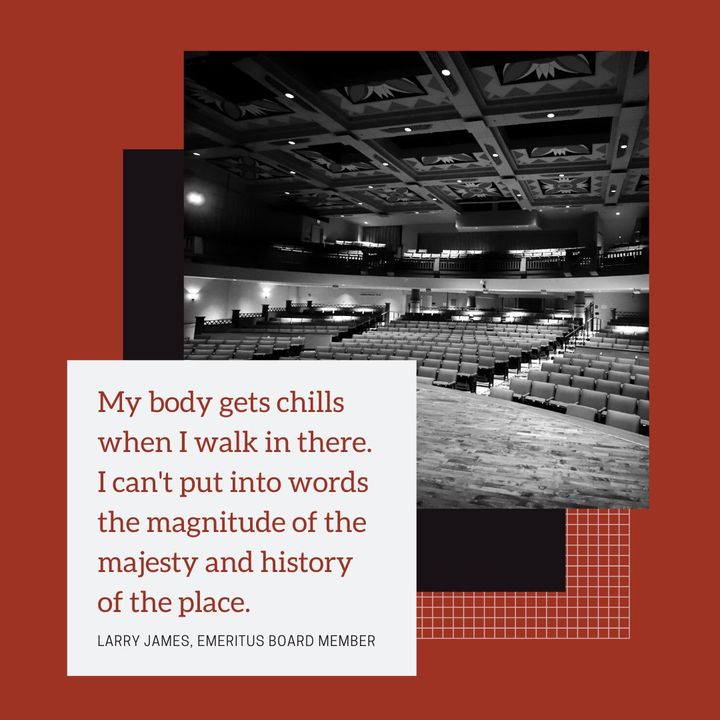 On this final day of #BlackHistoryMonth, we remember the words Emeritus Board Member Larry James said before the Lincoln Theatre reopened in 2009.

We are thrilled to bring quality programming to the Lincoln &amp; continue its legacy as a landmark in African-American &amp; jazz history.