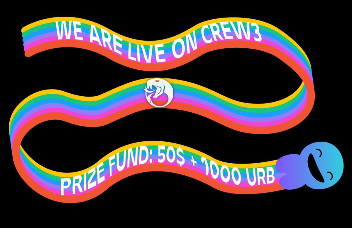 Let's take off! 🚀
We're launching the #Crew3xyz sprint right now 💥
New tasks will be added daily ✅ Fight for the win and the chance to distribute the prize pool $50 and 1000 URB 🤑

Go ⚡️ crew3.xyz/c/uroborosdefi…