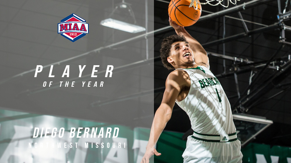 TheMIAA's tweet image. CONGRATULATIONS to @NWBearcatMBB's Diego Bernard on being named the 𝟮𝟬𝟮𝟮-𝟮𝟯 𝗠𝗜𝗔𝗔 𝗣𝗹𝗮𝘆𝗲𝗿 𝗼𝗳 𝘁𝗵𝗲 𝗬𝗲𝗮𝗿🏅👏

📰 bit.ly/3EGBTAM
#BringYourAGame