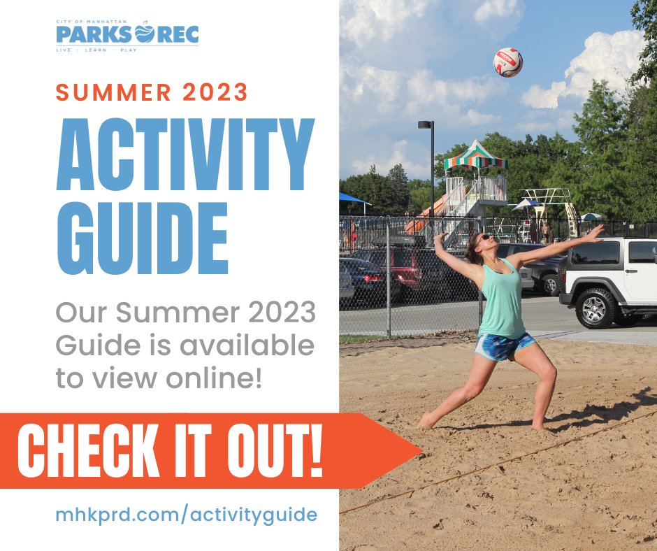 Our Summer 2023 Activity Guide is now available online! Registration for summer programs opens March 13! Registration for summer camps opens March 27 at 8 AM! You can view the guide online at mhkprd.com/activityguide #mhkprd