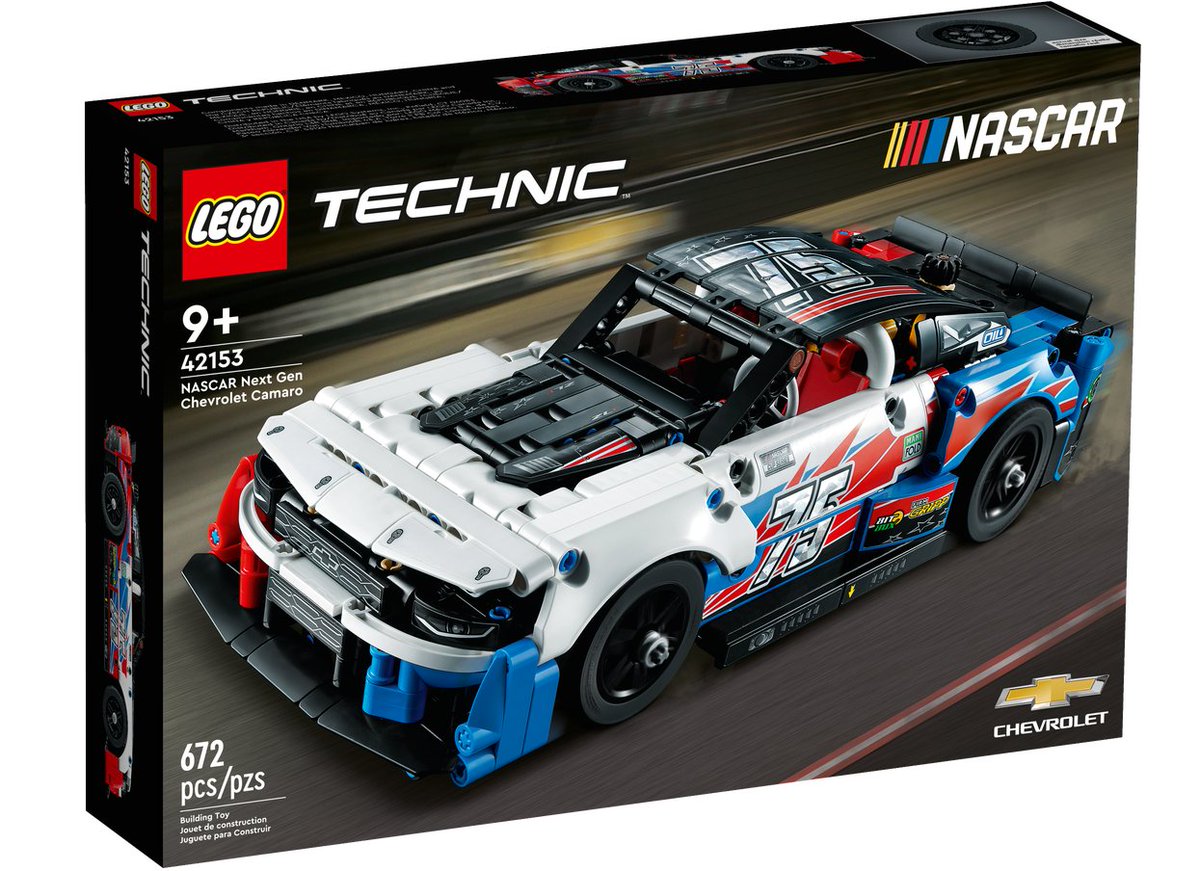 A_S12's tweet photo. .@Lego_Group will sell the 672-piece @NASCAR Gen 7 model for $49.99 when it comes out tomorrow. https://t.co/C9eBgO39T9