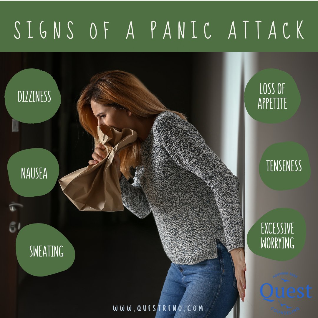 QuestCounselin1's tweet photo. Most people experience panic attacks once or twice in their lives. Panic disorder occurs when you experience recurring, unexpected panic attacks, often without a clear cause. Know the difference, and learn the root cause, and available treatments. 
https://t.co/coE37b5ybp https://t.co/7nTkQ7SeCY