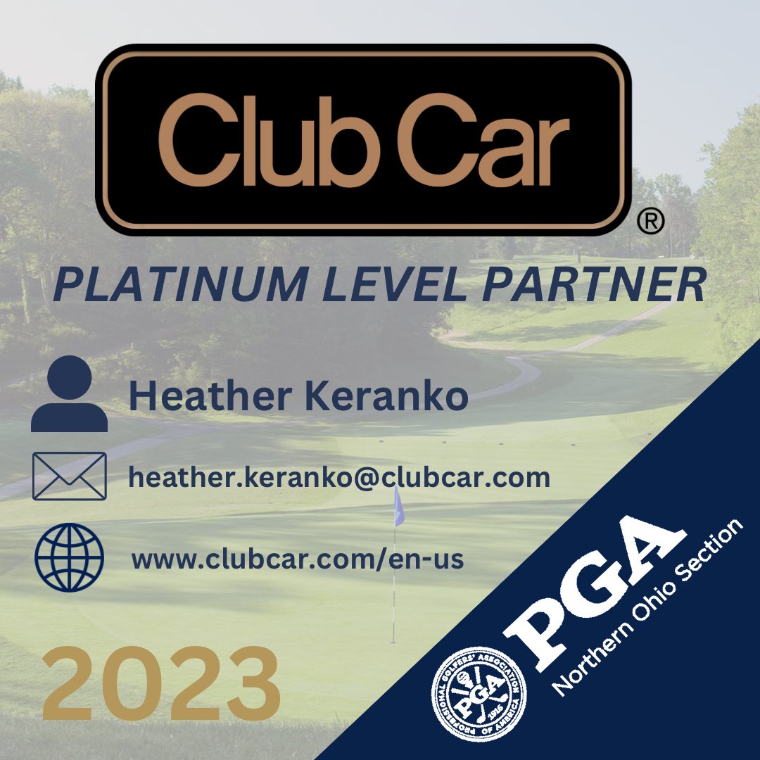 Thank you <a href="/clubcar/">Club Car</a> for your long-standing support!