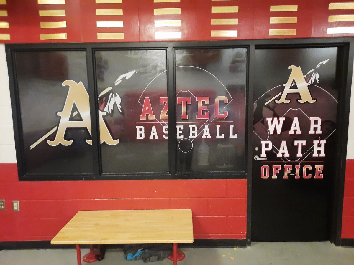 Giving our baseball locker room a new look