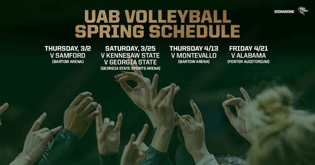 UAB Volleyball tweet media