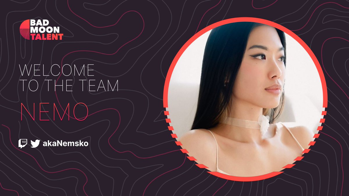badmoontalent's tweet photo. Excited to announce the exclusive signing of Woman Chess Grandmaster, poker player and variety streamer extraordinaire - @akaNemsko 

Welcome to the BMT family. https://t.co/pw8KhYOITG