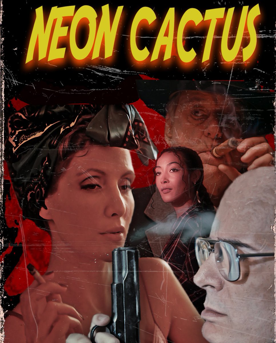 Neon Cactus is now available on Prime Video! #neoncactus #thriller #noir