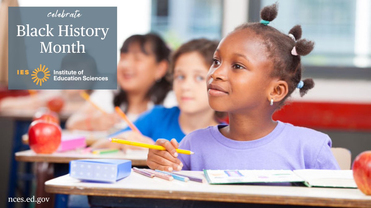 As #BlackHistoryMonth comes to a close, check out this #ResearchRoundup #FastFact on Black students &amp; teachers: nces.ed.gov/fastfacts/disp…