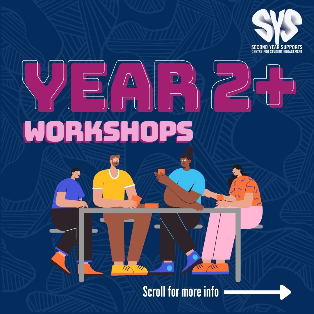 utm_engage's tweet image. Welcome back Second Years! The Second Year Supports team is hosting in-person workshops this week for CCR. Go to the link in our bio or the second year&apos;s supports website to sign up!