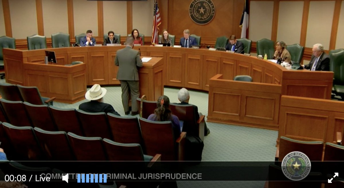tomangell's tweet photo. TODAY: The Texas House Criminal Jurisprudence Committee held a hearing on a marijuana decriminalization bill that's sponsored by the panel's chairman.

https://t.co/RoHKNubhhI https://t.co/ER0GefIb1a