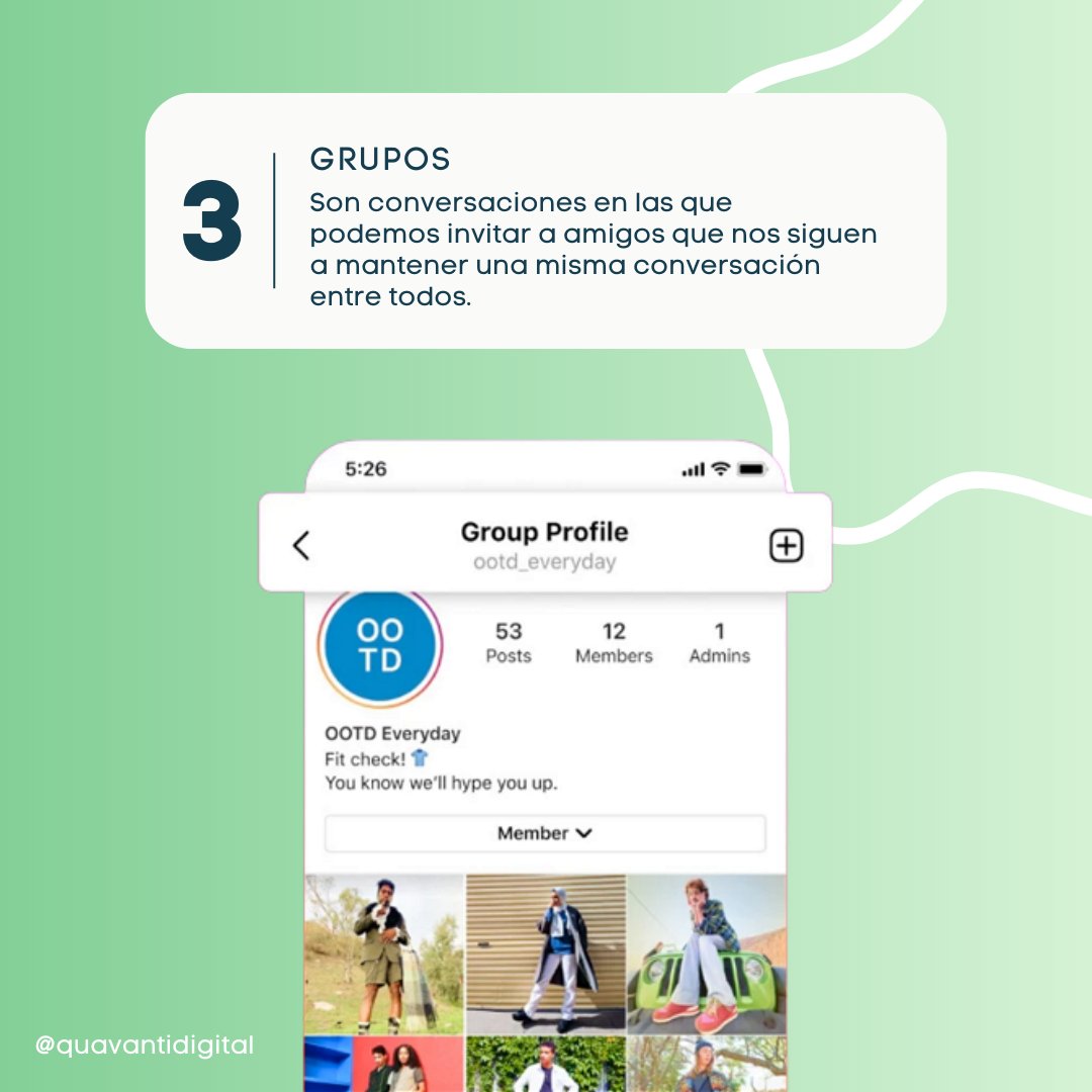 quavanti's tweet photo. ¡Conoce las nuevas funciones de instagram! 🙌😃
.
.
.
 #instagram #hacks #communitymanager #2023 https://t.co/Arr5h6J7fH