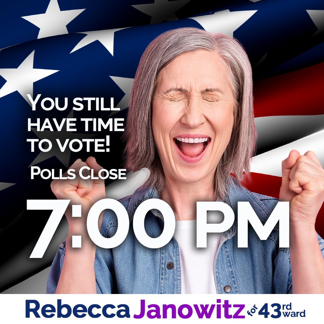 Every last vote counts.  Even it’s literally the very last vote. If you haven’t had a chance to vote yet, there’s still time. Thank you, we need you.