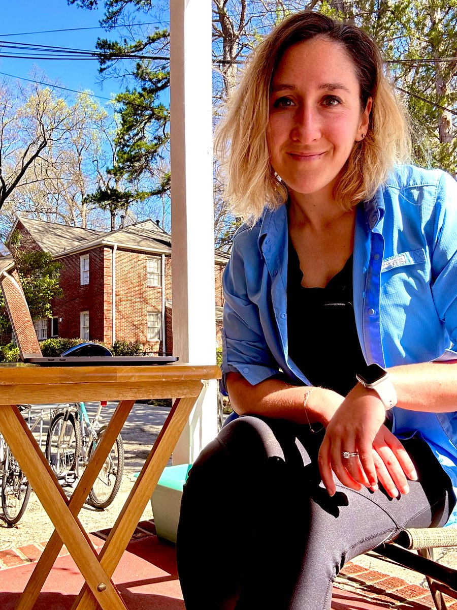 Ending February by taking my office outside. 

It’s in the upper 70’s today and simply glorious.