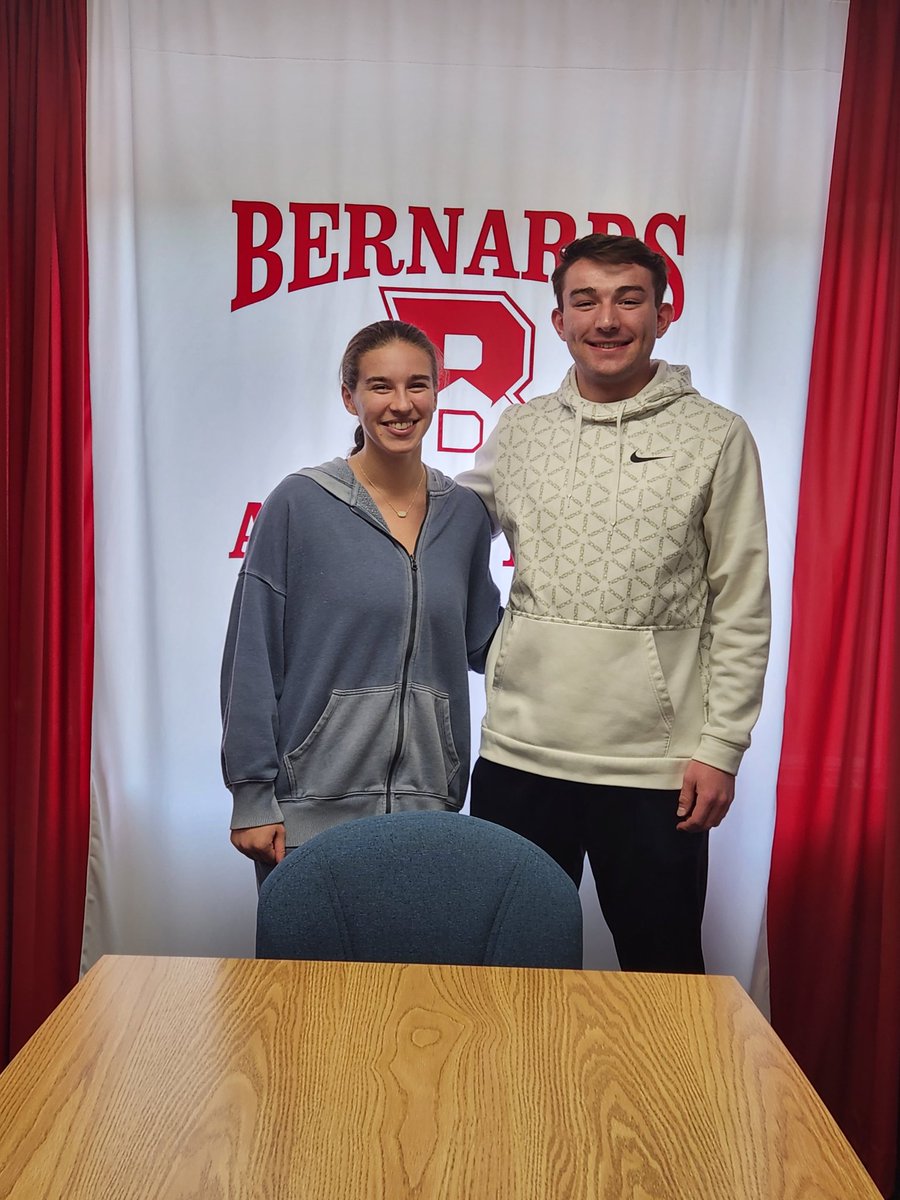 Congratulations to Soccer star Sydney and Track Star Pat as they were chosen as the Bernards High "Skyland Conference" Scholar Athletes!