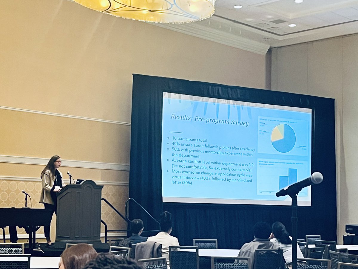 Not only is she an admin chief, a future MIGS fellow and mama-to-be, but she’s also a #bosslady on the podium. Proud of you my gal. #OBGYN #2023CAAM #FutureMIGS <a href="/KellyLRyanMD/">Kelly Ryan, MD</a> @LUMCObGyn <a href="/sarahvladika/">Sarah Wagner, MD</a> <a href="/sgraziano11/">Scott Graziano</a>