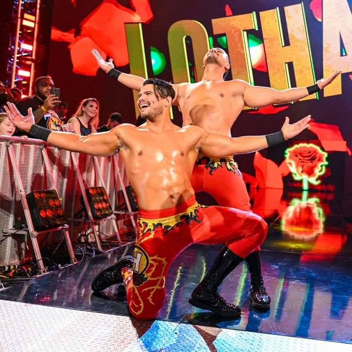 AbbyGirl1987's tweet photo. Those two deserve way better and deserve to be #TagTeamChampions, @TripleH #LosLotharios are championship worthy and deserve #TagTeamTitle run soon #WWERAW #SmackDown @FOXTV @USA_Network @WWEUniverse @WWE @bruceprichard https://t.co/2TledWnTgQ