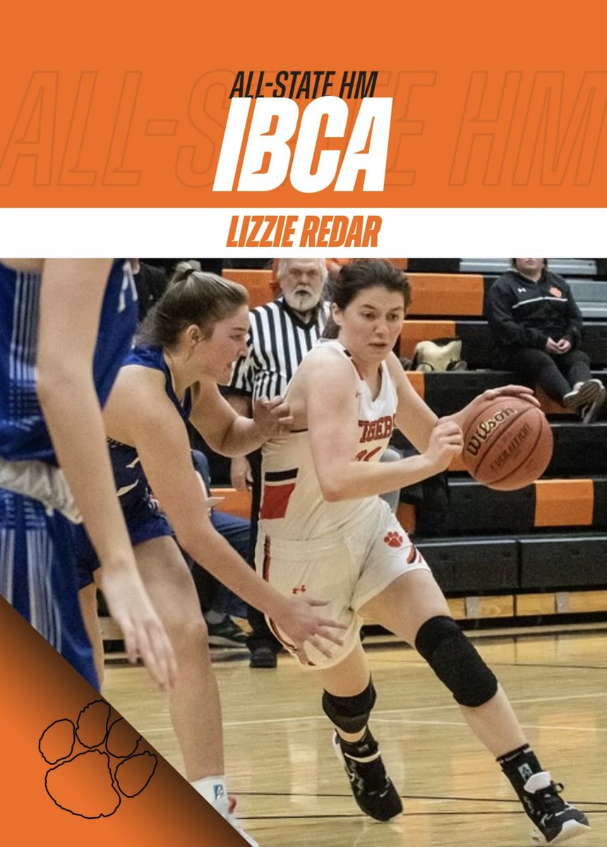 Congrats <a href="/lizzieredar51/">Lizzie Redar</a> for being named IBCA/Franciscan Health All-State Honorable Mention  <a href="/IBCA_Coaches/">IBCA Coaches</a> <a href="/LburgTigers/">LHSTigersAthletics</a>