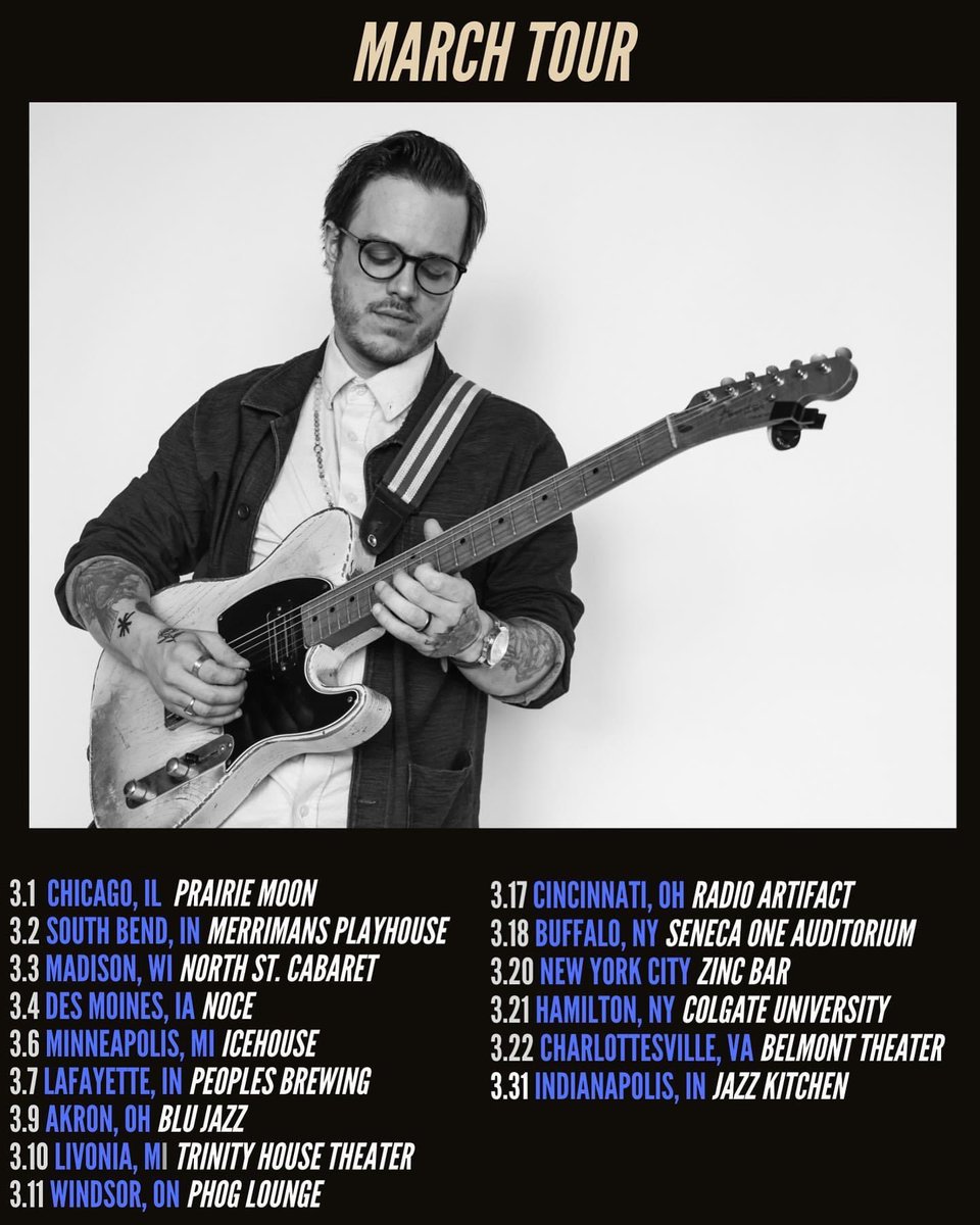 Looking forward to hitting the road tomorrow with my guy, Charlie Ballantine. Can’t wait to see some friends while we’re out on the road!