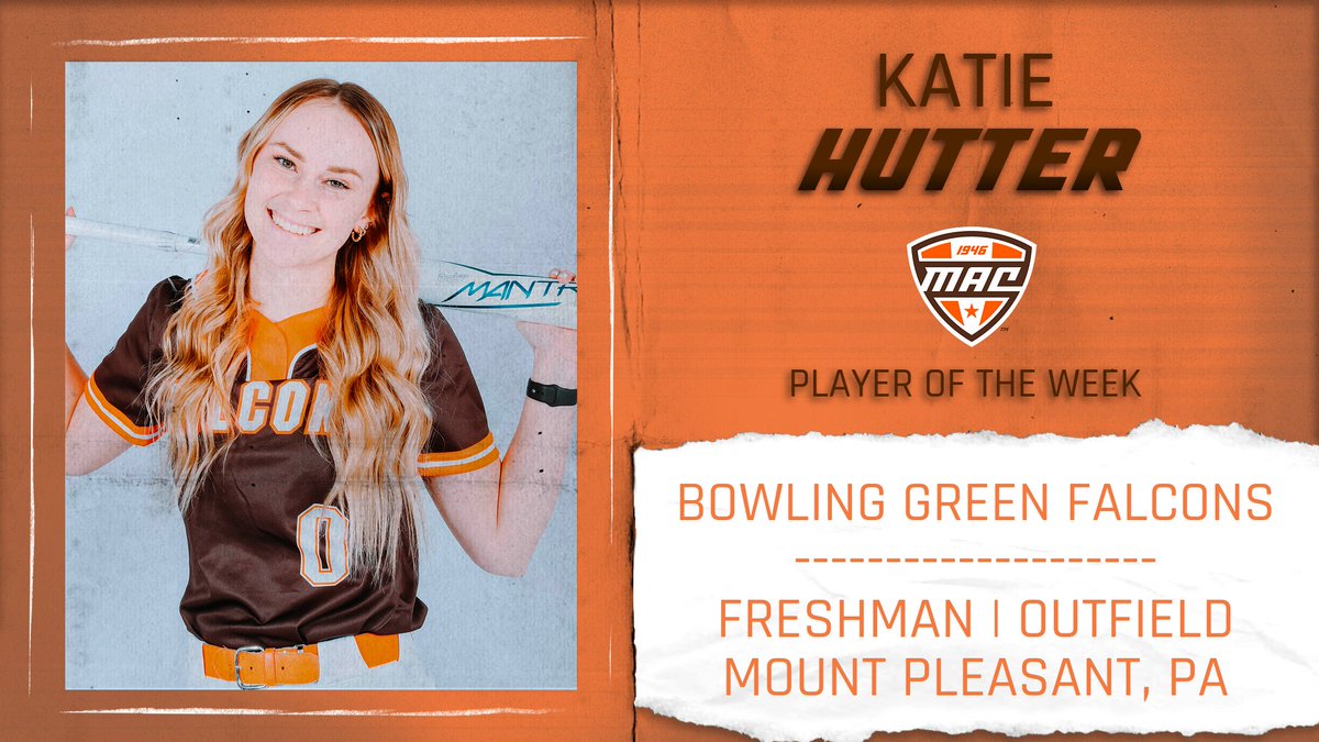 Hutter had a stellar weekend at the plate, hitting .545 with a 1.000 slugging percentage at Evansville’s tournament. Hutter reached base 10 times in 17 plate appearances, with six hits and four walks, including her first collegiate homer against UE

#AyZiggy | #MACtion