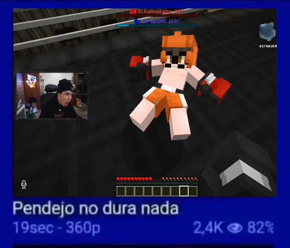 Too_Cold_For_Me's tweet photo. Pendejo no dura nada
JAHSHSH
por lo menos hubo zellen cubito, hasta se cruzo con el equisku y drim https://t.co/ZTviKRVvNh
