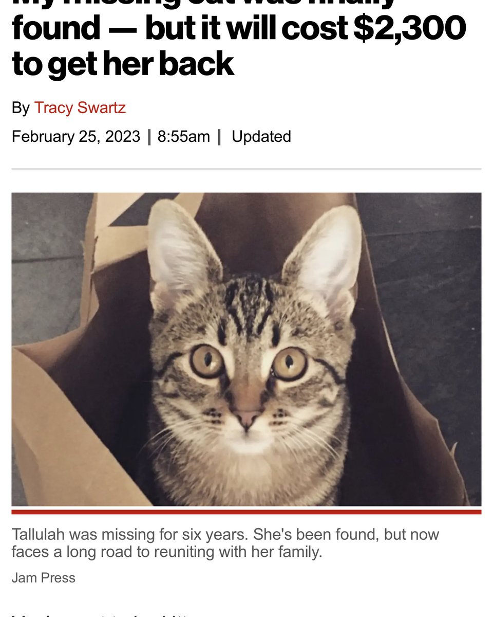 TailsBeaksFeets's tweet photo. There are few moments as happy as finding your lost pet. But that’s is an expensive reunion. Worth every penny of course.
#lostpets #lostanimals #happymoments #wortheverypenny https://t.co/9rifd9U5NQ