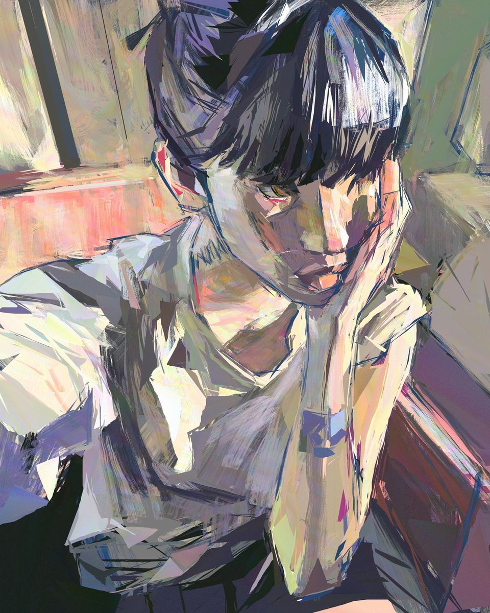 There’s power in telling yourself ”no we don’t do that anymore” in response to self destructive urges. —positivelyqueer.tumblr.com

artwork by 
instagram.com/shunsuke_kanos…