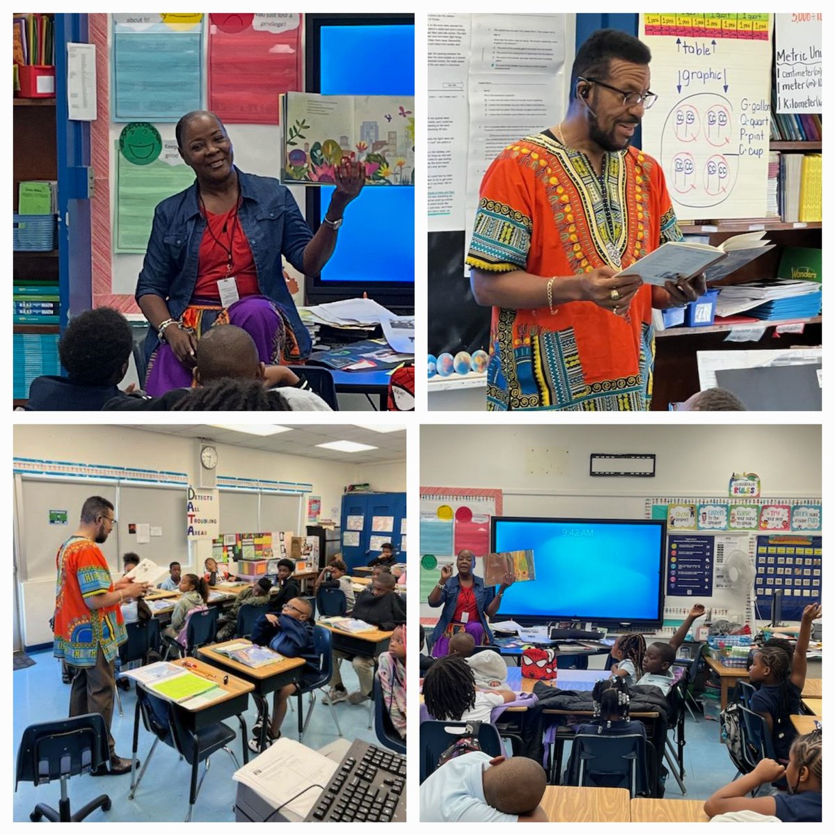 Myrtle Grove  African American  Read-In . Thank you for allowing us to share with your students.
#MyrtleGroveK8,#MiamiLearns ,#JeannieVerde